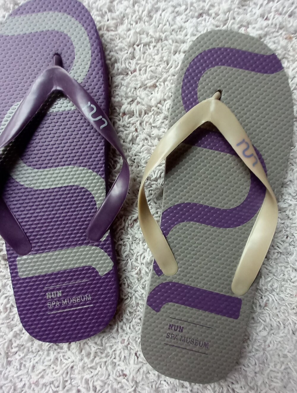 NUN Spa Assisi ITALY spa Flip Flops